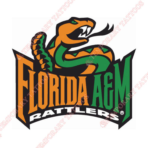 Florida A M Rattlers Customize Temporary Tattoos Stickers NO.4369